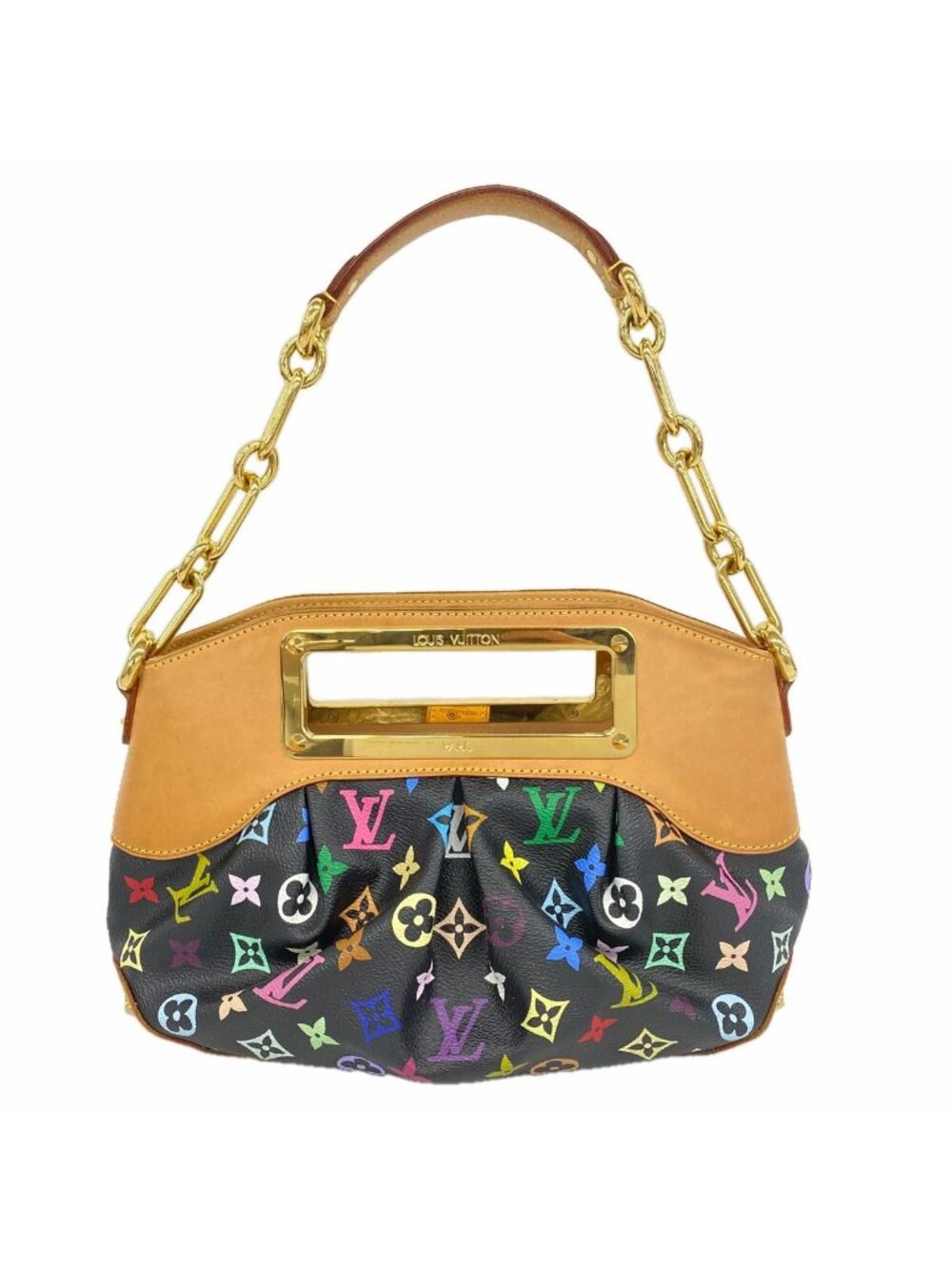 Louis Vuitton Handbag Monogram Multicolor Judy PM Noir 2-Way Bag